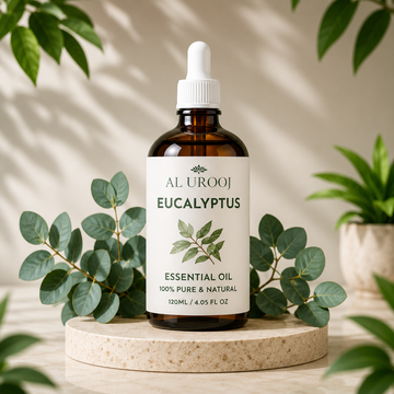 Eucalyptus Essential Oil 120ml – 100% Pure & Natural for Aromatherapy, Massage & Diffusers