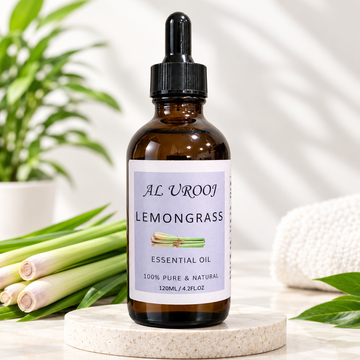 Lemongrass Essential Oil 120ML – 100% Pure & Natural Essential Oil for Aromatherapy, Diffuser, Massage & DIY Skincare