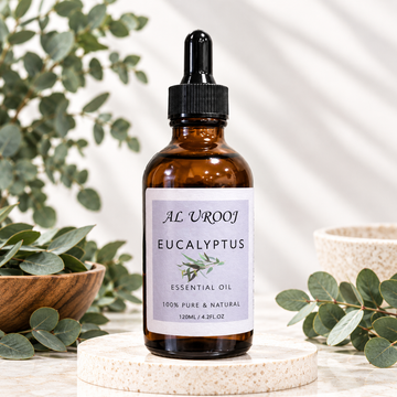 Eucalyptus Essential Oil 120ml – 100% Pure & Natural for Aromatherapy, Massage & Diffusers