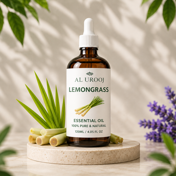 Lemongrass Essential Oil 120ML – 100% Pure & Natural Essential Oil for Aromatherapy, Diffuser, Massage & DIY Skincare