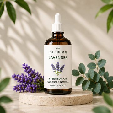 Lavender Essential Oil 120ml – 100% Pure & Natural for Aromatherapy, Massage & Skincare